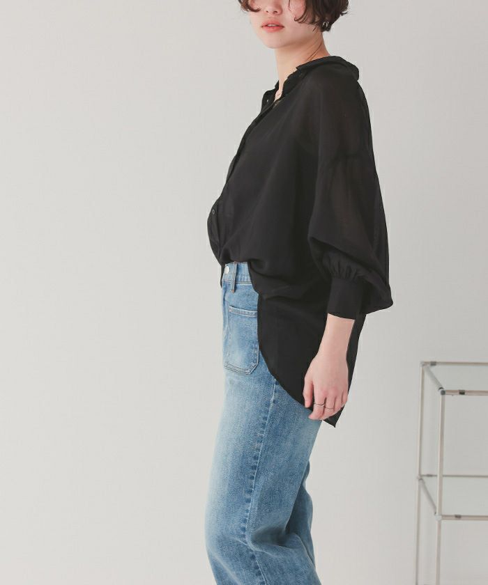 ベーシックシアーシャツ | titivate