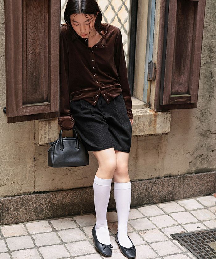 コーデュロイタックショートパンツ | titivate