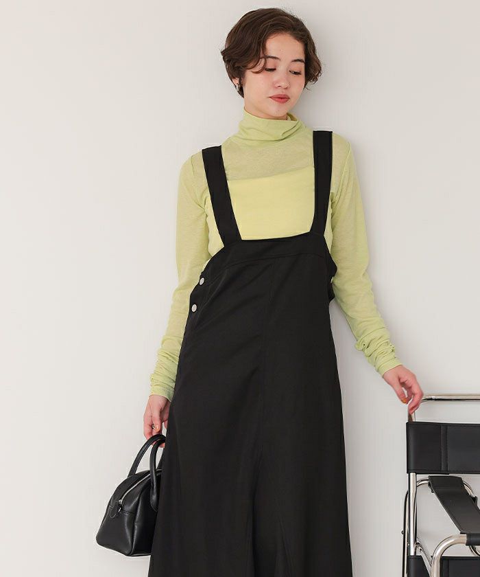 着心地抜群シアーハイネックトップス | titivate