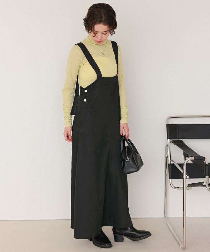 フレアシルエットジャンパースカート | titivate