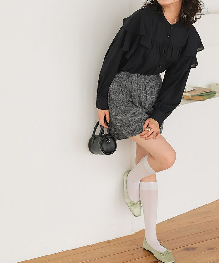 ダブルタックショートパンツ | titivate