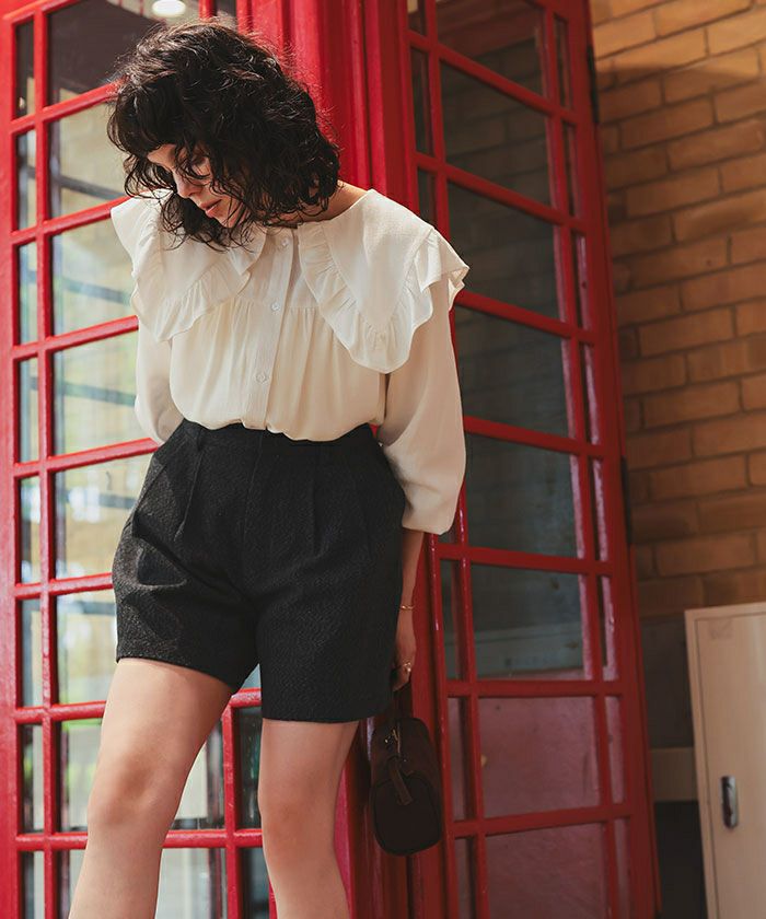 ダブルタックショートパンツ | titivate