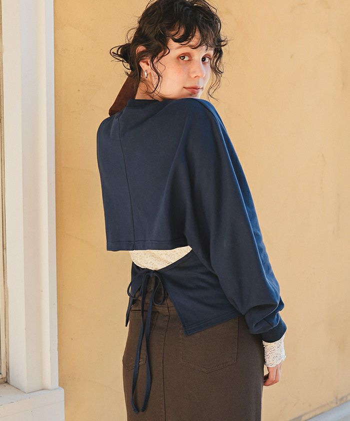 バックオープンデザインプルオーバー | titivate