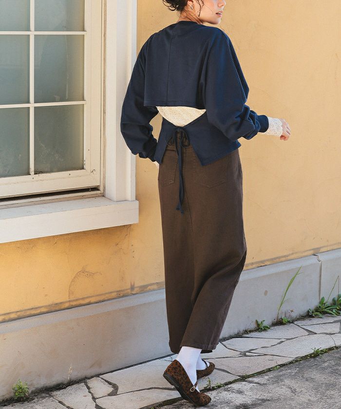 バックオープンデザインプルオーバー | titivate