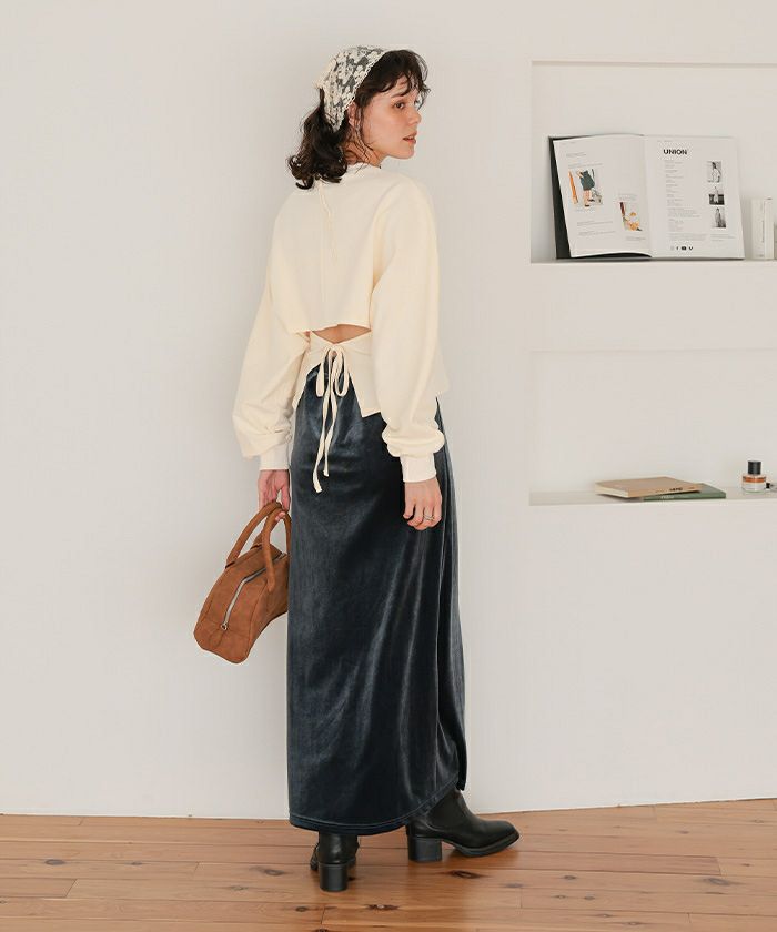 バックオープンデザインプルオーバー | titivate