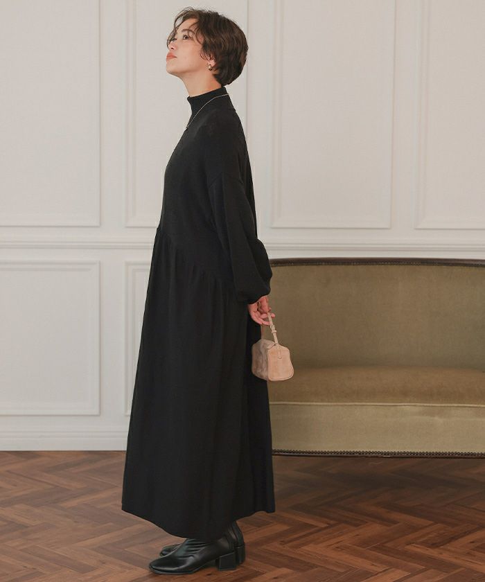 ティアードニットワンピース | titivate