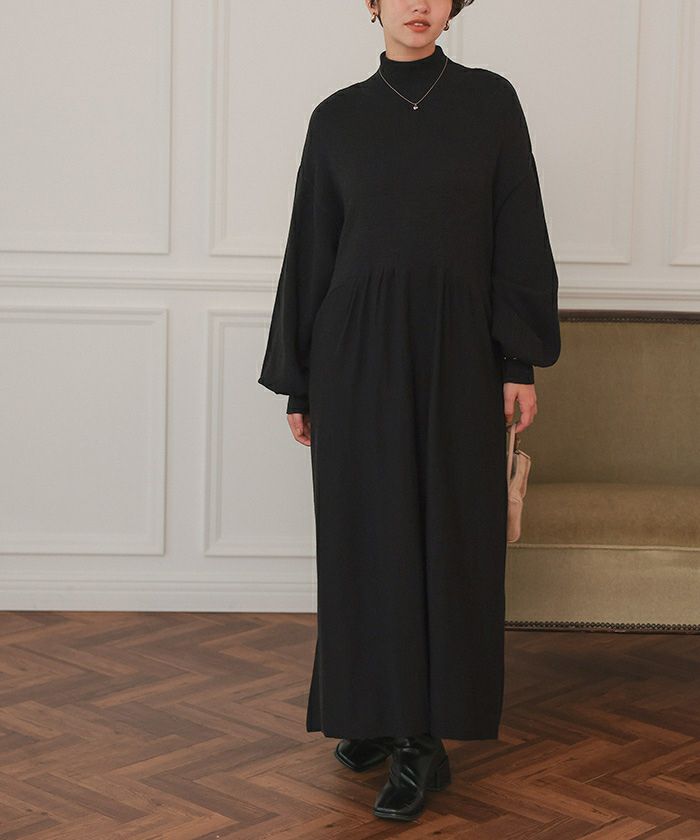 ティアードニットワンピース | titivate