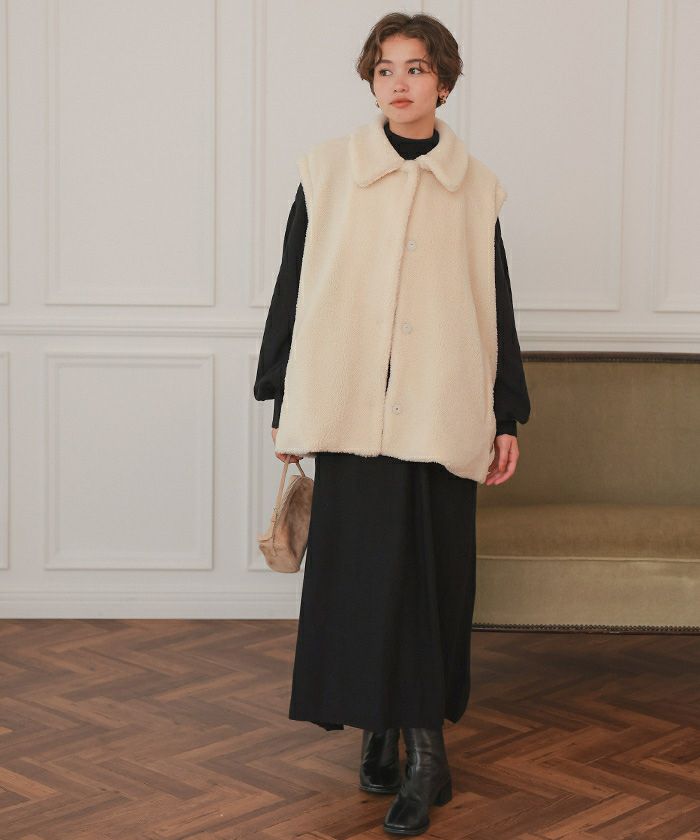 ティアードニットワンピース | titivate