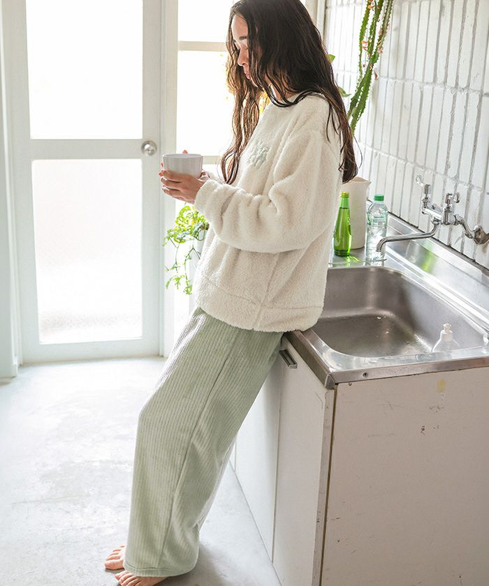 ふわもこマシュマロタッチパジャマセットアップ | titivate