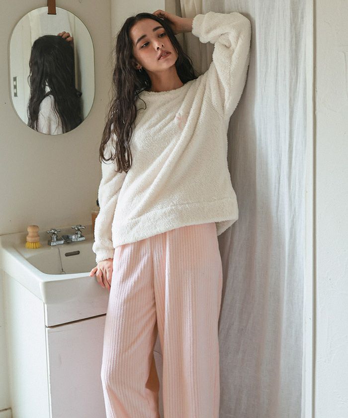 ふわもこマシュマロタッチパジャマセットアップ | titivate