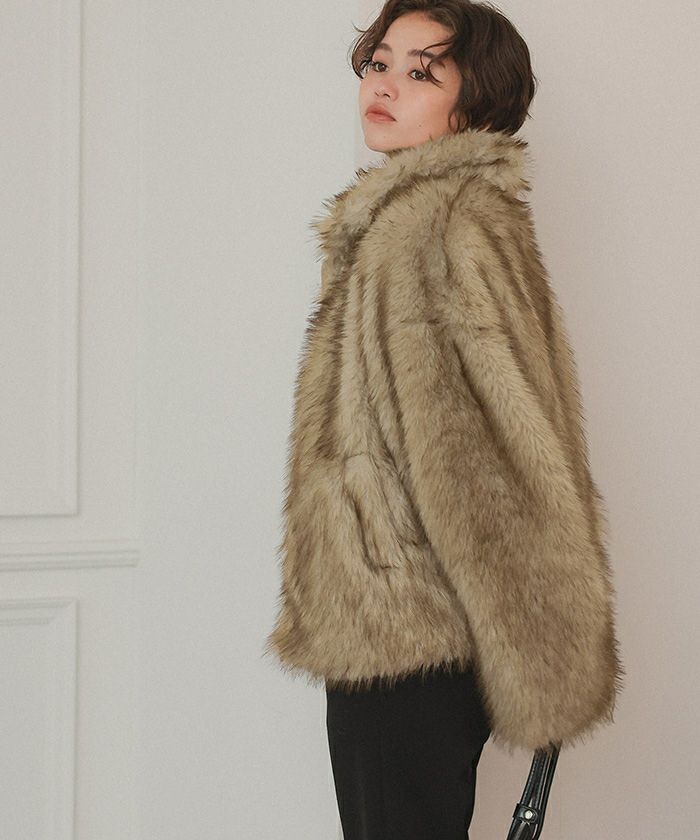 フェイクファージャケット | titivate