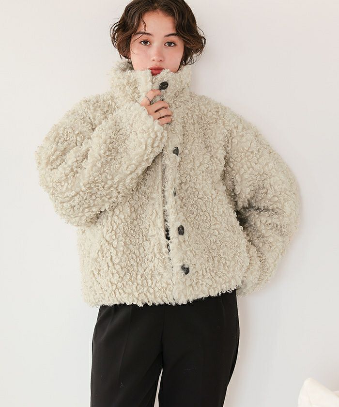 プードルフェイクファージャケット | titivate