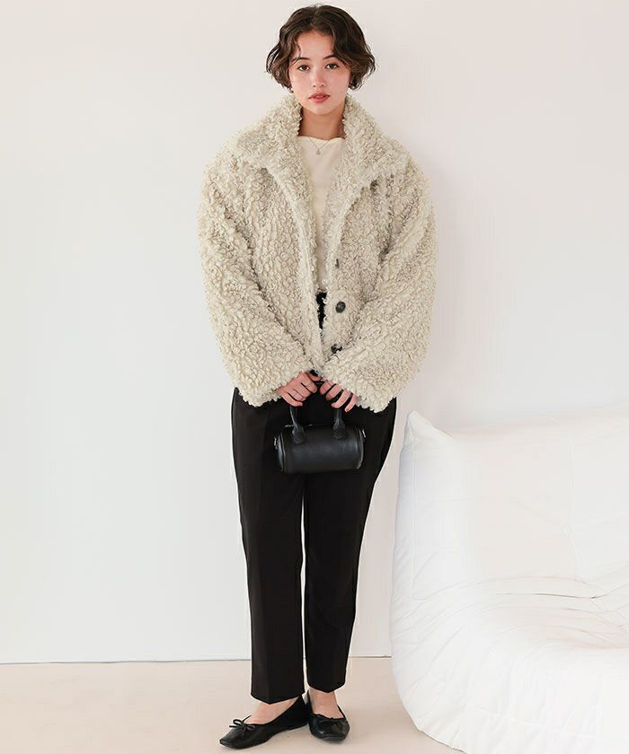 プードルフェイクファージャケット | titivate