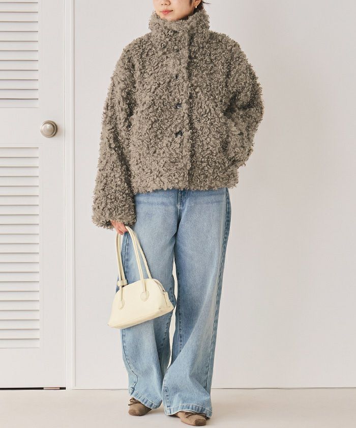 プードルフェイクファージャケット | titivate