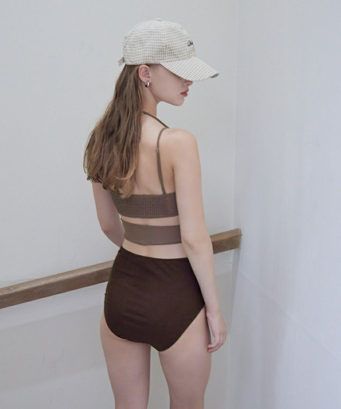 Wストラップクロスデザインビキニ/水着【SEADRESS シードレス】 | titivate