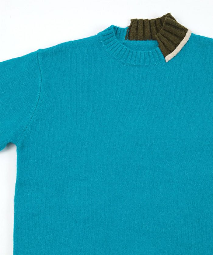 カットデザインアシンメトリーニット【miette ミエット】 | titivate