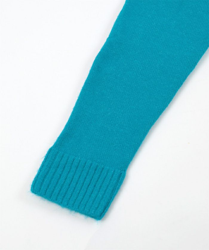 カットデザインアシンメトリーニット【miette ミエット】 | titivate