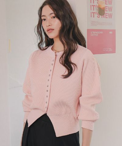 フレアデザインニットトップス | titivate