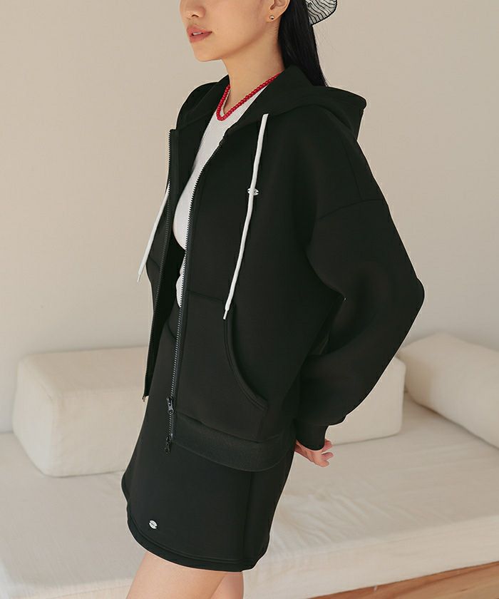 ダンボールダブルジップフードパーカー | titivate