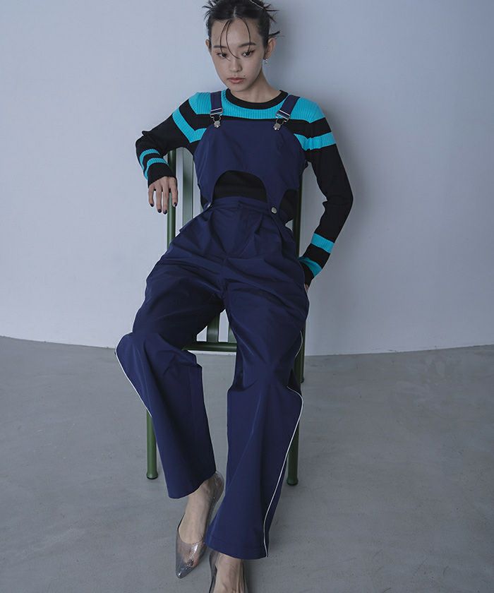 マルチボーダーリブニット【miette ミエット】 | titivate