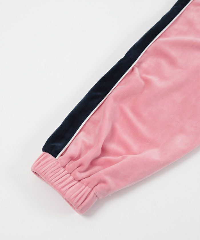 ハーフジップベロアプルオーバー【miette ミエット】 | titivate