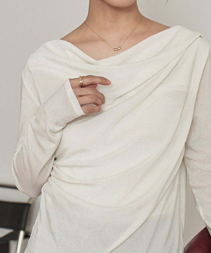 ＭＭＪ　ベロアドレスＭ-Ｌ　と　ケープ　二点セット パール釦レース貼りスカラップ刺繍ブラウス