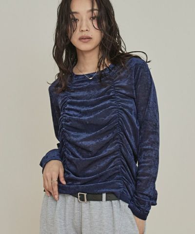 シャーリングフリルビキニ/水着【メール便可／100】 | titivate