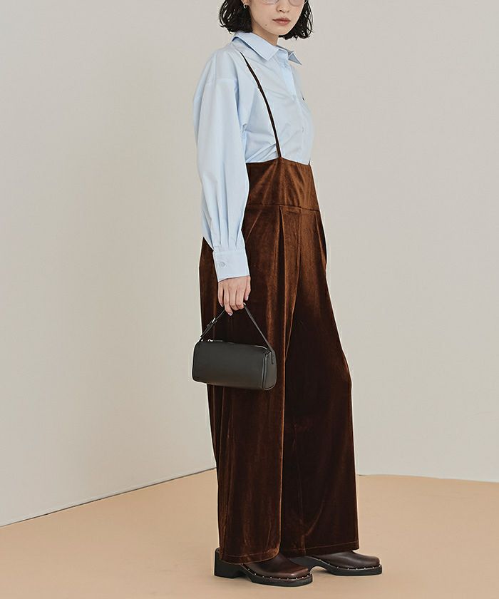 ベロアサロペット【miette ミエット】 | titivate