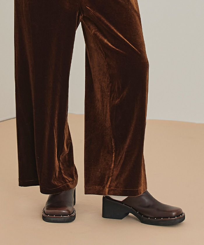 ベロアサロペット【miette ミエット】 | titivate