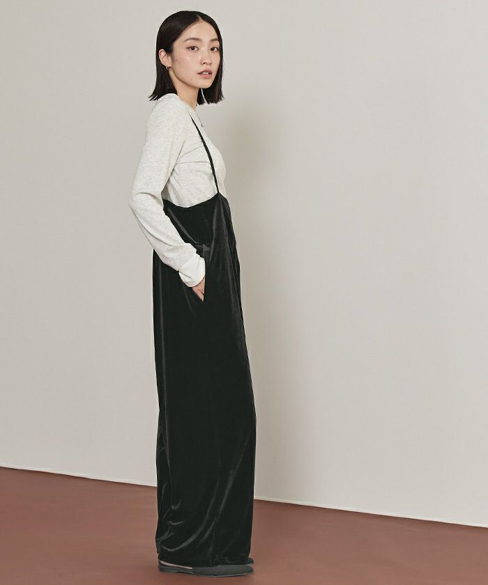 ベロアサロペット【miette ミエット】 | titivate