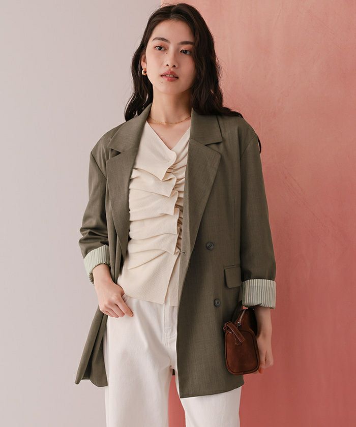 ダブルテーラードジャケット | titivate