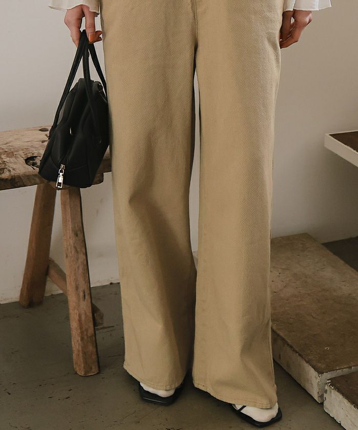 フロントファスナーデザインデニムキャミソールサロペット | titivate