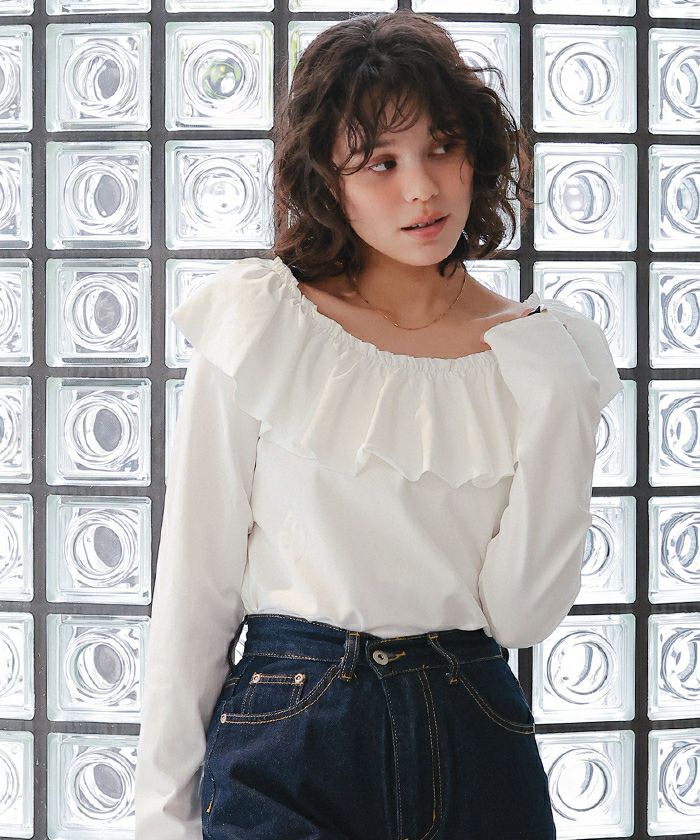 マルチwayフリルカットソートップス【メール便可／100】 | titivate