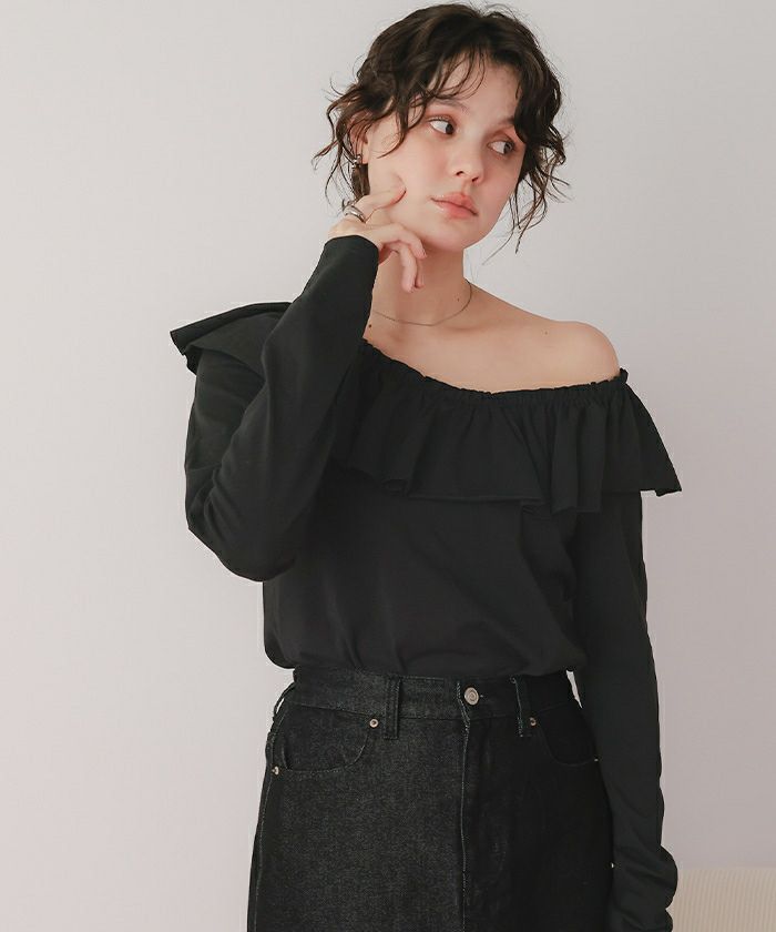 マルチwayフリルカットソートップス【メール便可／100】 | titivate