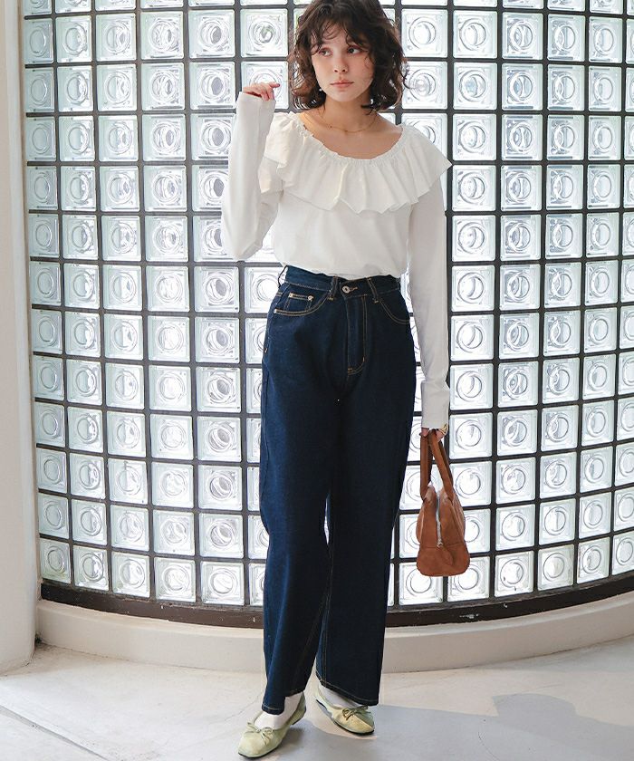 マルチwayフリルカットソートップス【メール便可／100】 | titivate