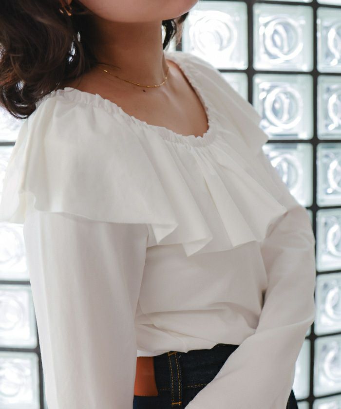 マルチwayフリルカットソートップス【メール便可／100】 | titivate