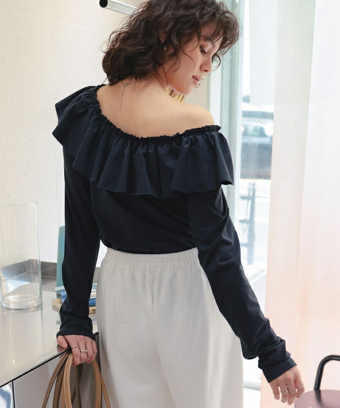 マルチwayフリルカットソートップス【メール便可／100】 | titivate