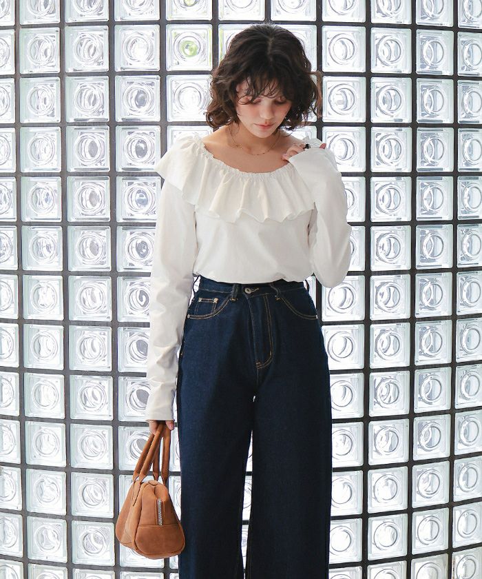 小物 NO way マルチwayフリルカットソートップス【メール便可／100】 | titivate