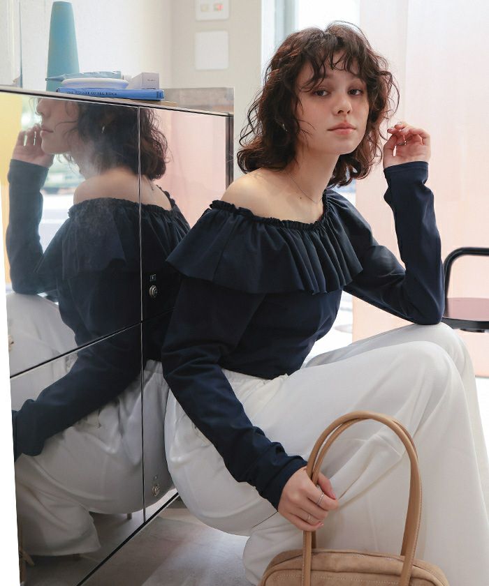 マルチwayフリルカットソートップス【メール便可／100】 | titivate