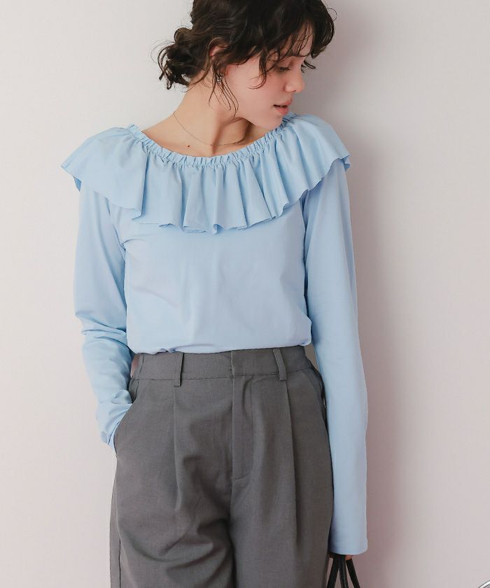 ♦️フォローワー様♦️ 10%OF 価格変更の為コメントお願いします♡4点フルセット マルチwayフリルカットソートップス【メール便可／100】 | titivate