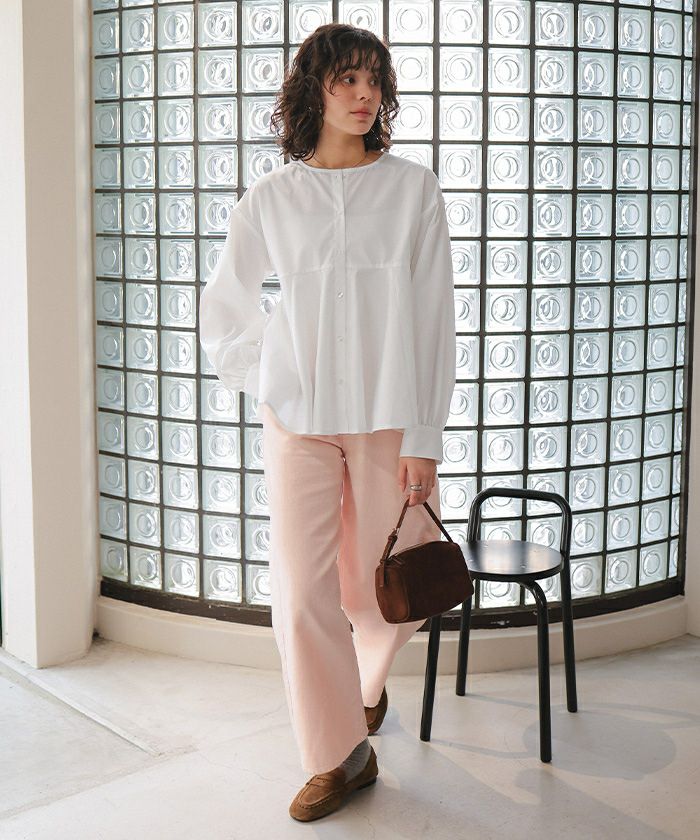 フレアシルエットシャツ | titivate