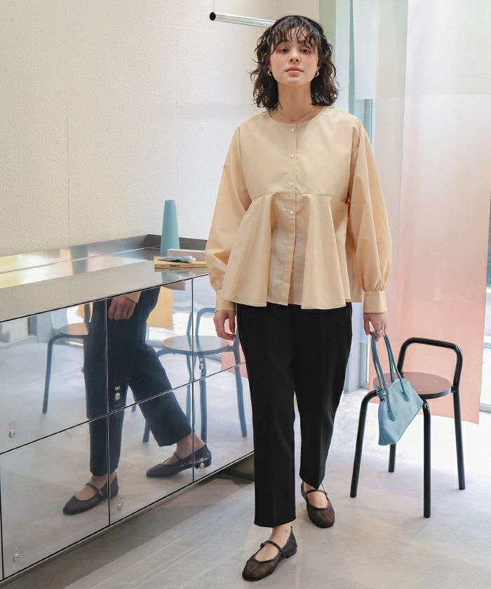 フレアシルエットシャツ | titivate