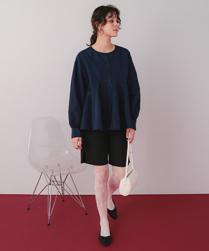 フレアシルエットシャツ | titivate