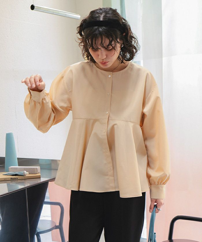 フレアシルエットシャツ | titivate