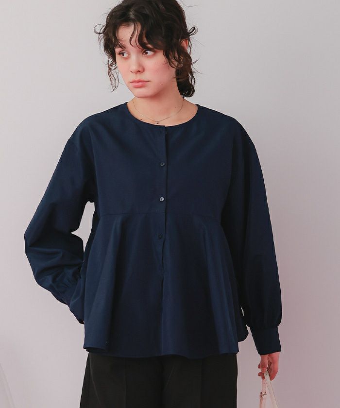 フレアシルエットシャツ | titivate