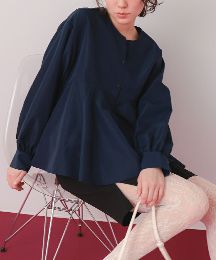 フレアシルエットシャツ | titivate