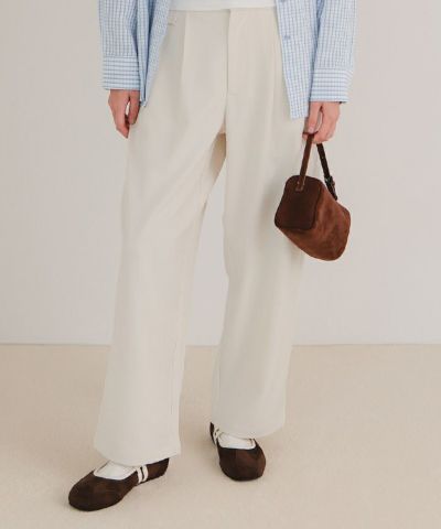 ローライズスラックスパンツ【miette ミエット】 | titivate