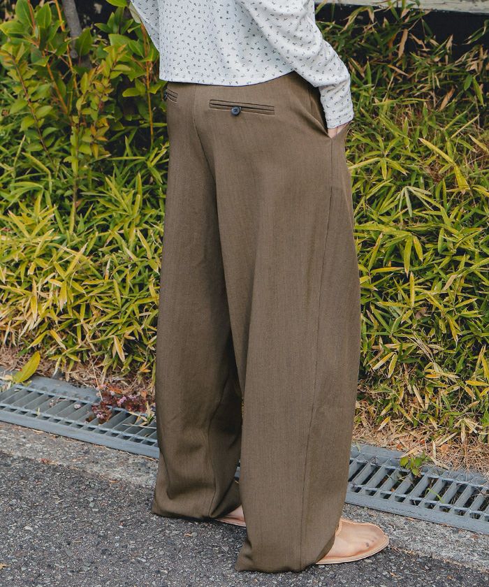 ローライズスラックスパンツ【miette ミエット】 | titivate