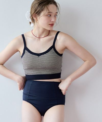 ワンショルダーカットアウトワンピース/水着【SEADRESS シードレス