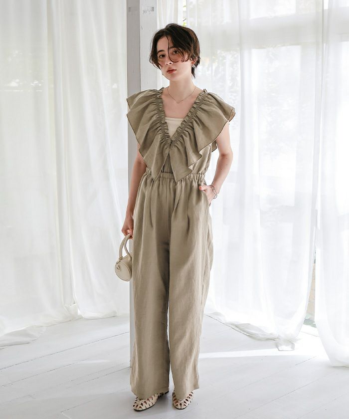 2wayフリルオールインワン | titivate